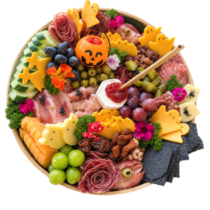 Halloween Cheese & Charcuterie Board